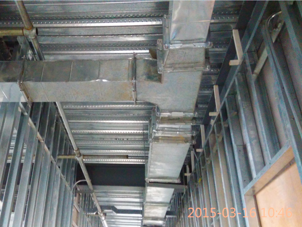 無錫馬山華瑞制藥廠的共板法蘭風(fēng)管-[大世界通風(fēng)]合作